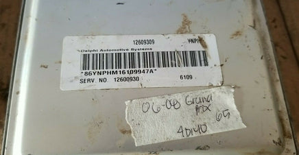 2006-2008 Grand Prix Lucerne ecm ecu computer 12609309