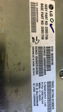 2011 Cadillac CTS, Yukon or Chevy Suburban Onstar module 20951766