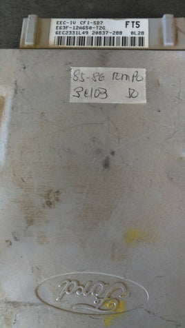 E63F-12A650-T2G Ford Tempo or Mercury Topaz 1985-1986 ecu ecm computer