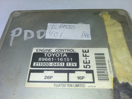 89661-16151 Toyota Paseo 1995 ecm ecu computer