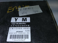 22765AB09B Subaru Legacy 2011 ecu ecm computer