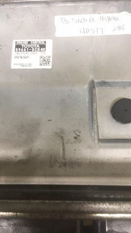 89661-0CB40 Toyota Tundra 2008 ecu ecm computer