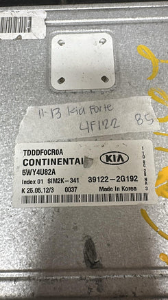 39122-2G192 Kia Forte 2011-2013 ecm ecu computer