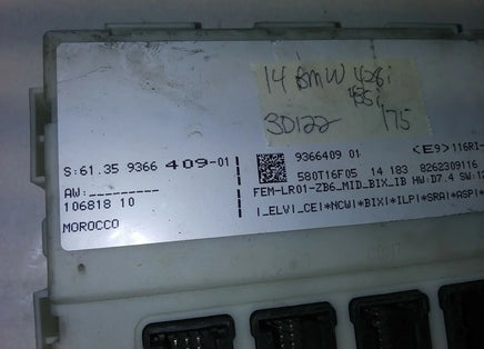 2014 BMW 428i or 435i bcm body control module 61.35 9366 409-01