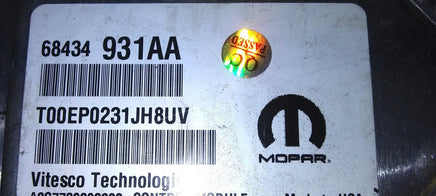 68434 931AA ecm ecu computer 2020 Dodge Durango **TESTED**