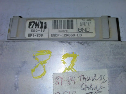 1987-1989 Ford Taurus or Mercury Sable ecm ecu computer E8DF-12A650-LB