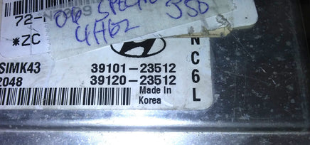 39101-23512 ecm ecu computer 2006 Kia Spectra