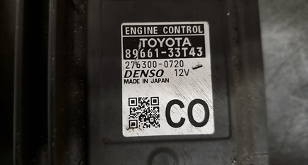89661-33T43 Toyota Camry ecm ecu computer 2018