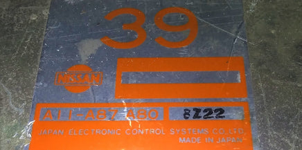 A11-A87 A80 ecu ecm computer 1988 Nissan Pulsar