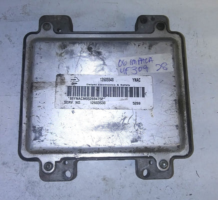 12605548 ecm ecu computer 2006 Chevrolet Impala