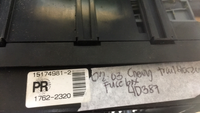 15174981-2 Chevy Trailblazer or GMC Envoy fusebox control module 2002-2003