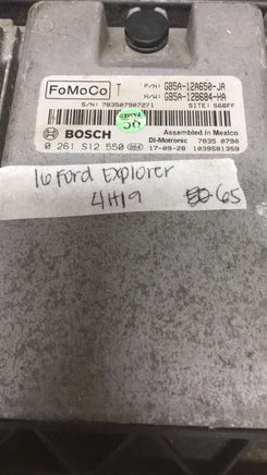 GB5A-12A650-JA ecm ecu computer 2016 Ford Explorer **TESTED**