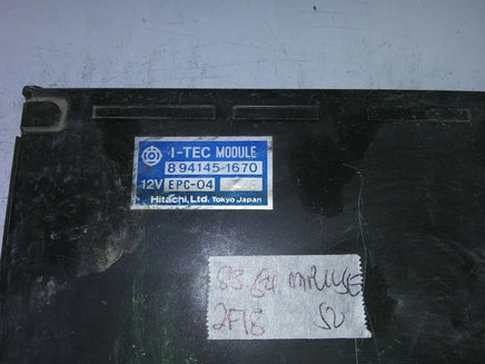 1983-1984 Isuzu Impulse ecm ecu computer 894145 1670