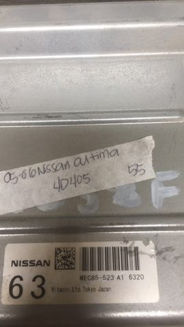MEC85-523 Nissan Altima 2005-2006 ecm ecu computer