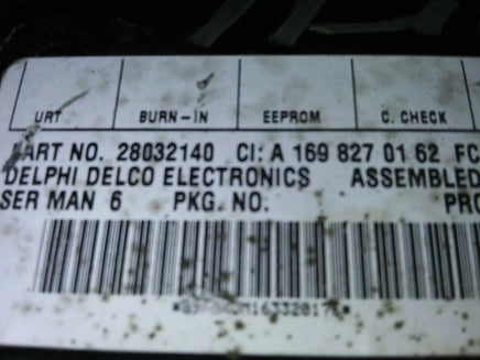 2005-2007 Mercedes E350 Sirius satellite radio receiver module 28032140