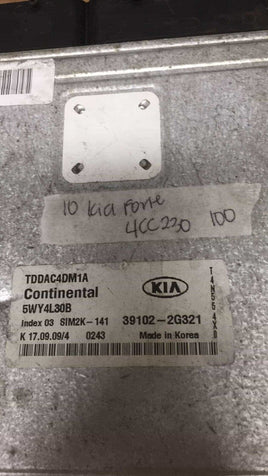 39102-2G321 Kia Forte 2010 ecm ecu computer - Swan Auto