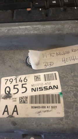 NEC012-652 Nissan Rogue 2014-2015 ECM ECU computer