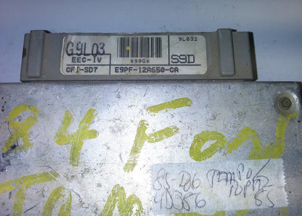 E9PF-12A650-CA ecm ecu computer 1985-1986 Ford Tempo Mercury Topaz