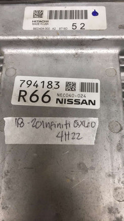 NEC040-024 Nissan Pathfinder or Infiniti QX60 2018-2020 ecm ecu computer