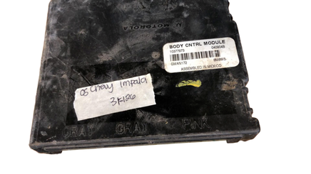10377973 Chevrolet Impala 2005 bcm body control module computer