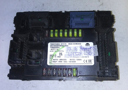 P68497538AG bcm body control module 2017-2018 Jeep Compass