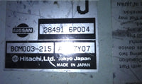 28491 6P004 bcm body control module 1998 Infiniti Q45
