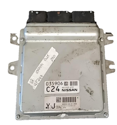 NEC002-612 Infiniti G25 ecm ecu computer 2012
