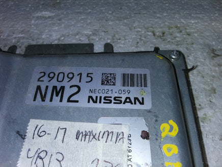 2016-2017 Nissan Maxima ecm ecu computer NEC021-059