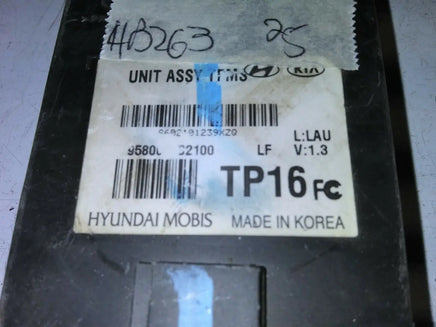 2016 Hyundai Sonata tire pressure monitor 95800-C2100