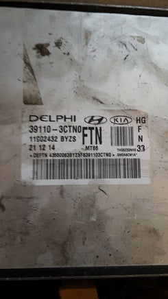 39110-3CTN0 ecm ecu computer 2015-2017 Hyundai Azera