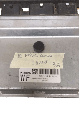 MEC950-190 Nissan Sentra 2010 ecm ecu computer - Swan Auto
