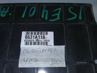2006 Mitsubishi Outlander ecu ecm computer 8631A118