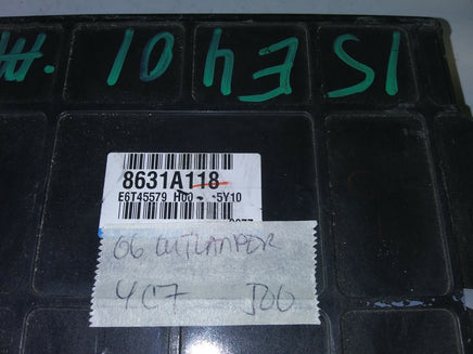 2006 Mitsubishi Outlander ecu ecm computer 8631A118