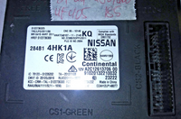 284B1 4HK1A bcm body control module 2021-2024 Infiniti Q50 or Q60