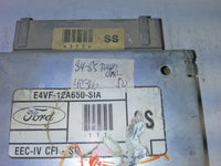 E4VF-12A650-S1A Lincoln Town Car 1984-1985 ecm ecu computer 