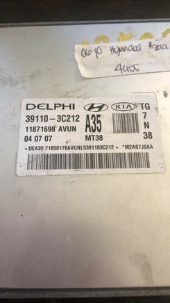 39110-3C212 ecu ecm computer 2006-2010 Hyundai Azera