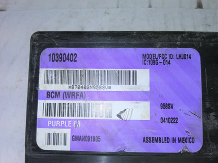 10390402 Pontiac Torrent or Equinox 2005-2006 bcm body control module
