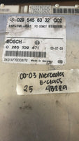 029 545 63 32 stability control module 2000-2003 Mercedes E-Class