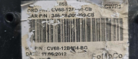 CV68-12A650-CB ecm ecu computer 2012-2013 Ford Focus