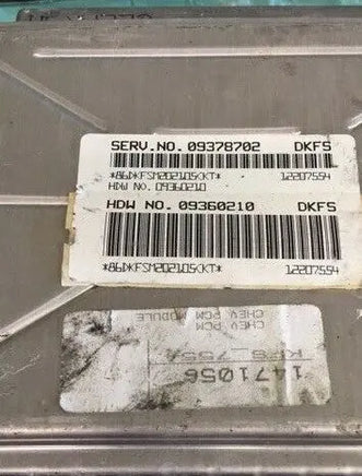 09378702 Century Regal or Malibu 2001 ECM ECU computer TESTED GOOD