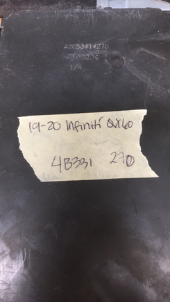284B1 4HK0C Infiniti QX60 bcm body control module 2019-2020