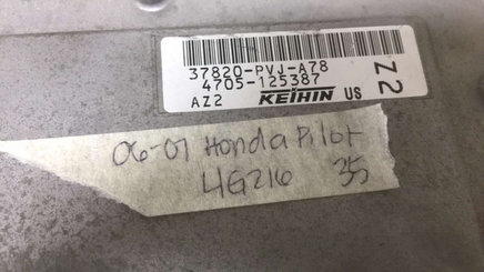 37820-PVJ-A78 Honda Pilot 2006-2007 ecm ecu computer