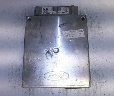 E7TF-12A650-B3C ecm ecu computer 1987-1989 Ford Mustang