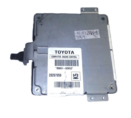 89661-02K53 ecu ecm computer 2005-2007 Toyota Corolla or Matrix