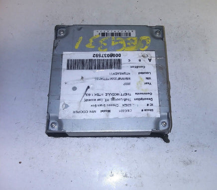 2460.7574294-01 tcm transmission computer 2007-2009 Mini Cooper - Swan Auto