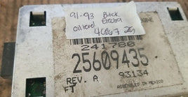 1991-1993 Buick Electra oil level control module computer 25609435