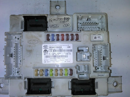 503441720208 Alfa Romeo Giulia 2017-2019 bcm fuse box