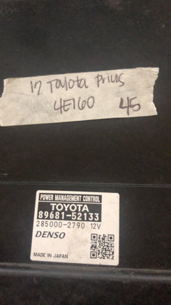 89681-52133 ecu ecm computer 2012 Toyota Tacoma