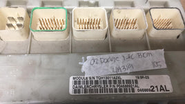 P04686921AL Dodge Caravan or Chrysler T&C BCM body control module 2002