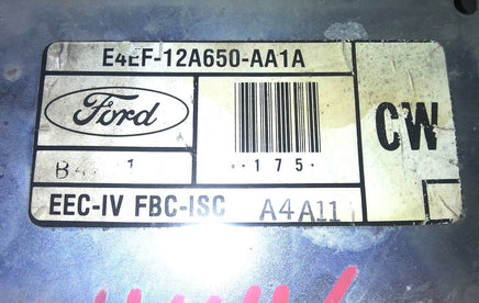 E4EF-12A650-AA1A ecu ecm computer 1984 Ford Mustang or Grand Marquis